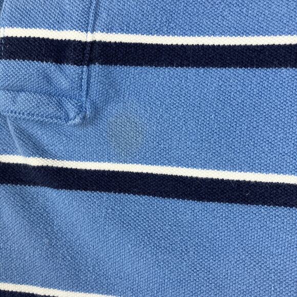 Polo Ralph Lauren Polo Mens Size 2XLT Blue Striped Short Sleeve Classic Fit - Picture 6 of 8